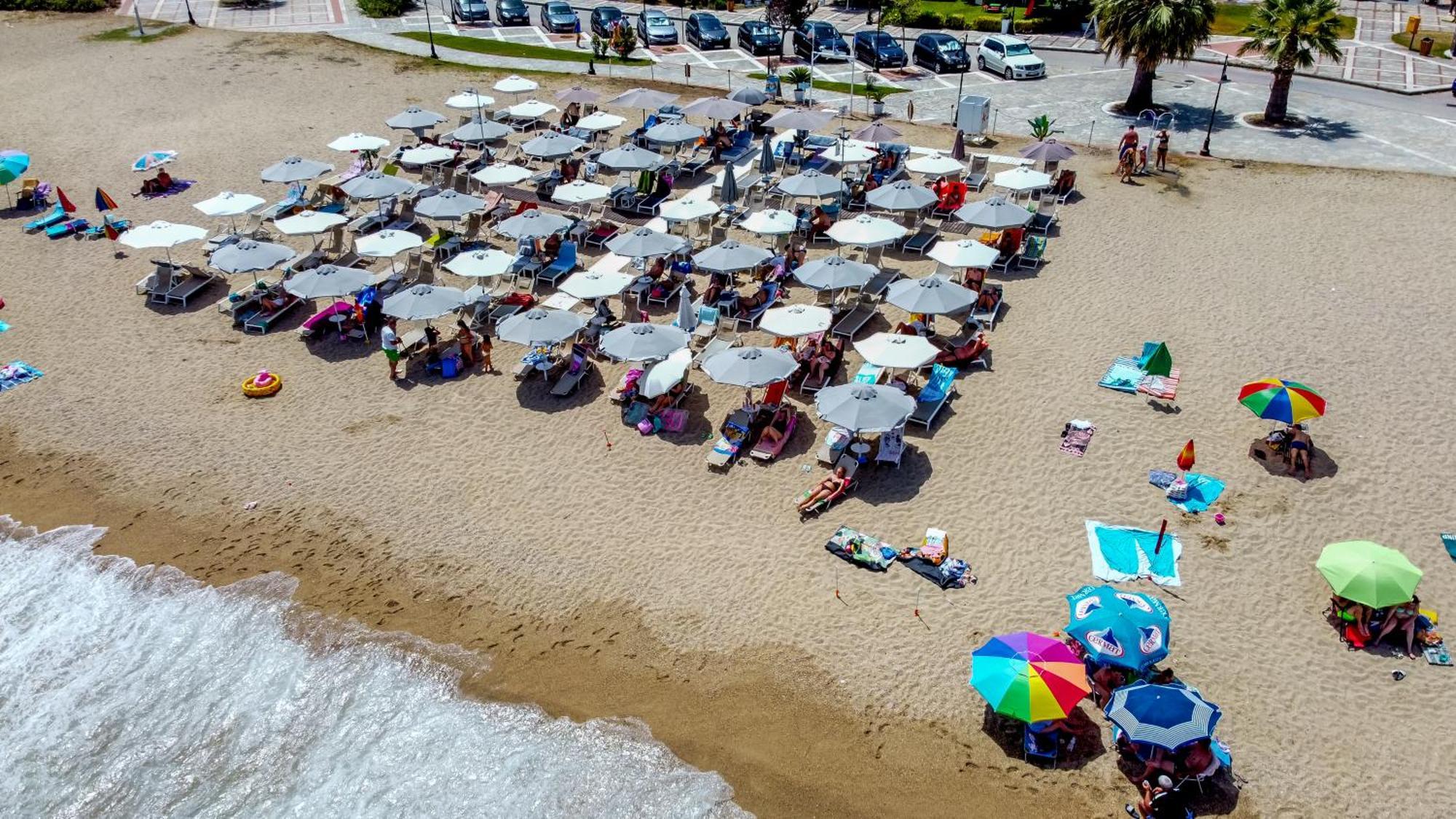Amalia Mare Sea View Lägenhet Vrasná Exteriör bild